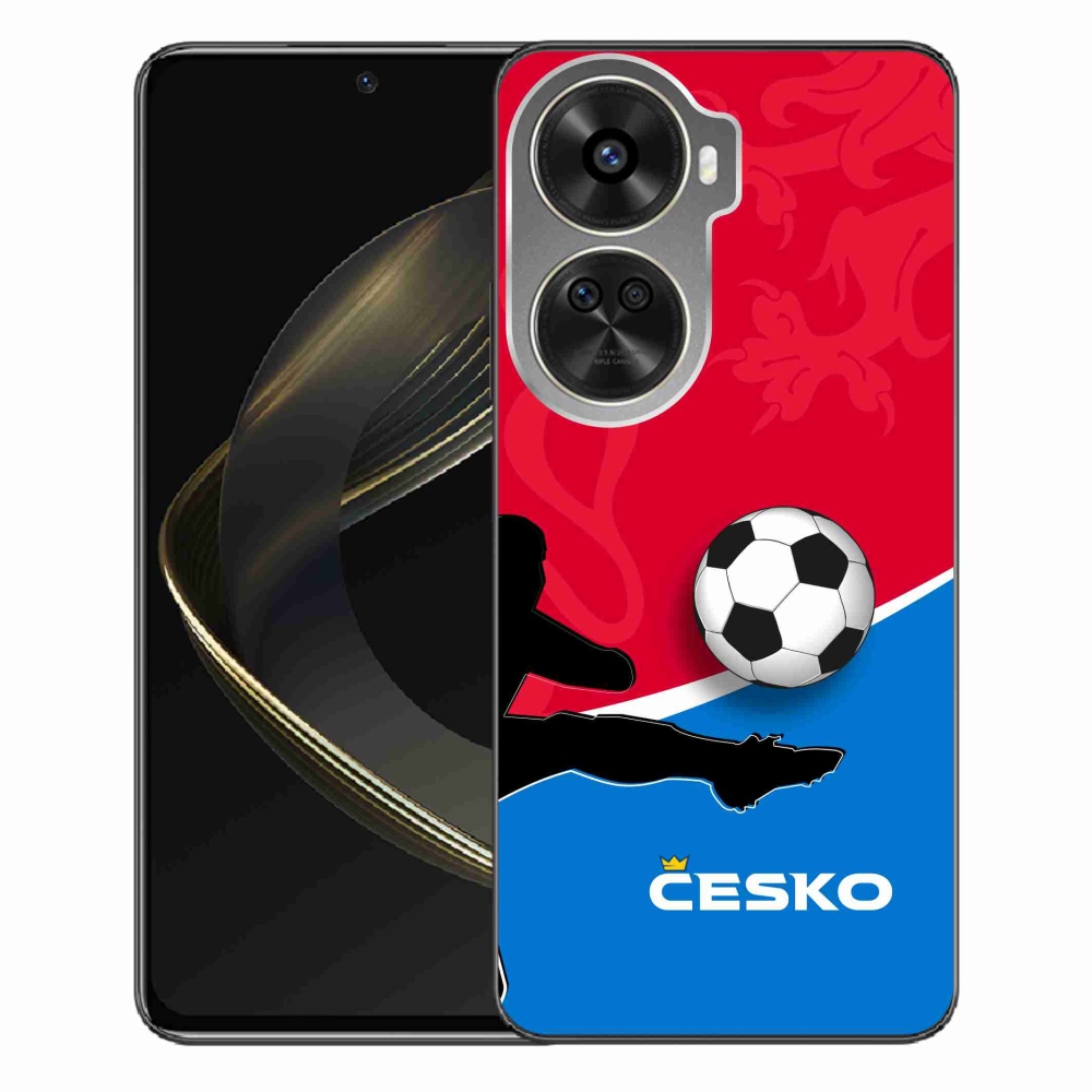 Gél borítás mmCase a Huawei Nova 12 SE-hez - futball Csehország 2