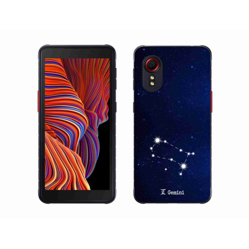 Gél borítás mmCase Samsung Galaxy Xcover 5 készülékhez - csillagkép Gemini