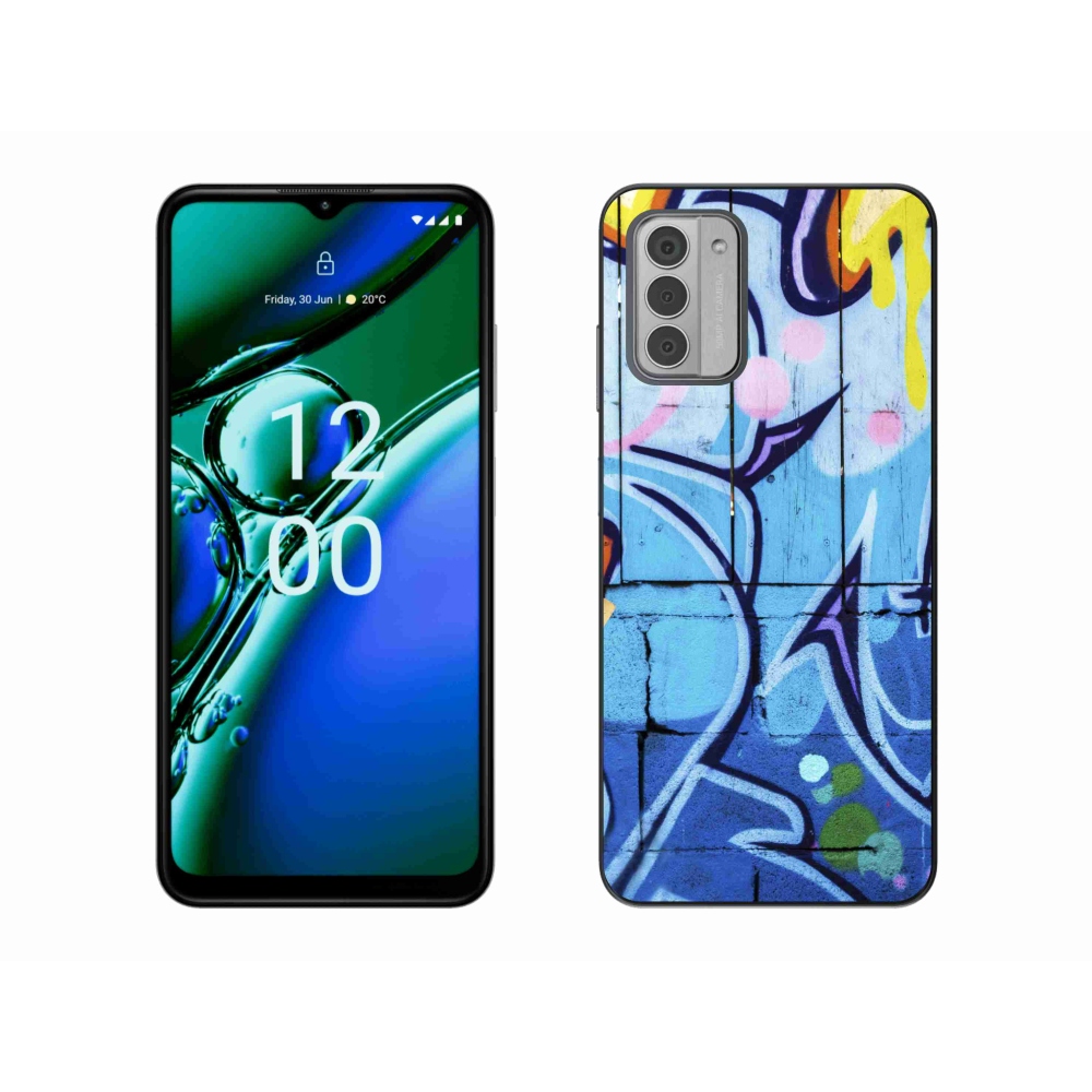 Zselés borítás mmCase a Nokia G42 készülékhez - graffiti
