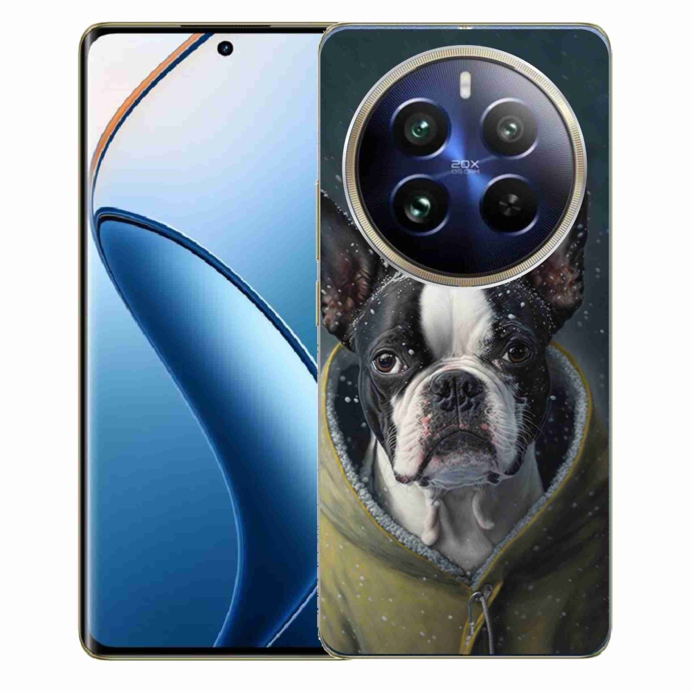 Gél borítás mmCase a Realme 12 Pro 5G/12 Pro+ 5G számára - bulldog
