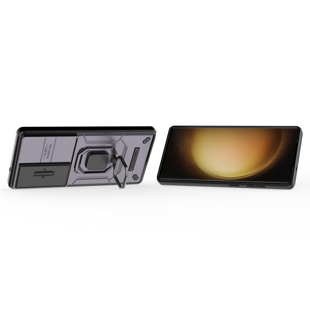 Lencseálló borítás Samsung Galaxy S25 Ultra készülékhez - lila