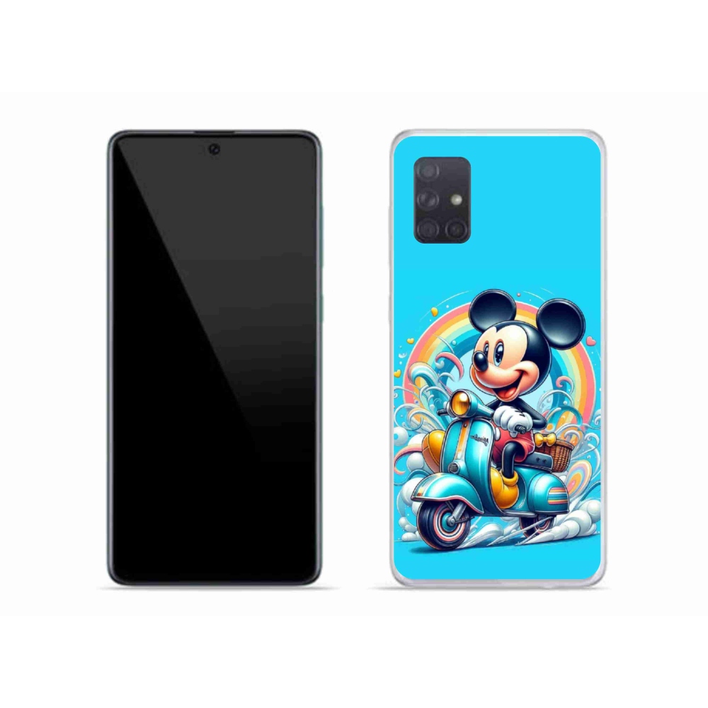 Zselés borítás mmCase Samsung Galaxy A71 készülékhez - mickey egér 2