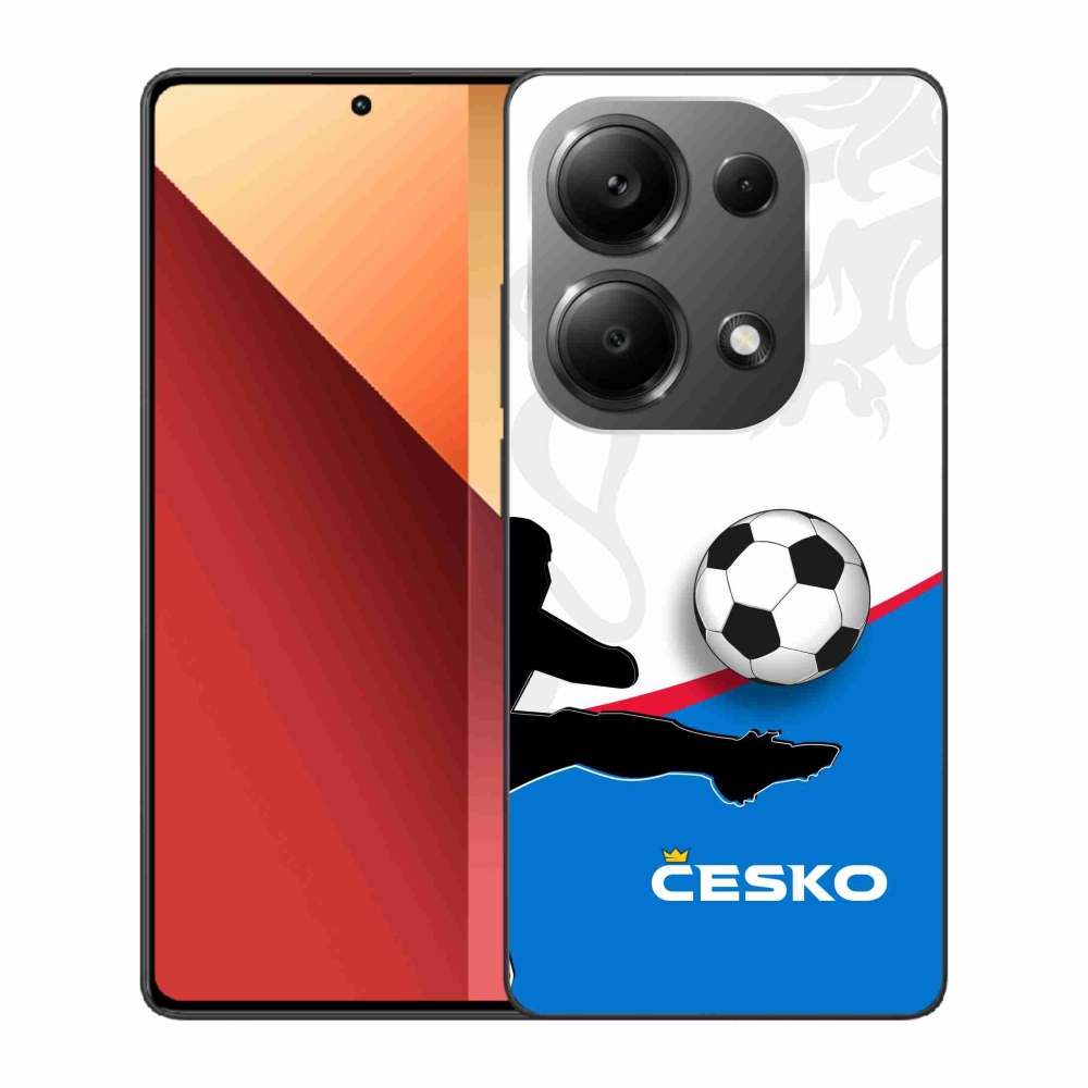 Gél borítás mmCase a Xiaomi Redmi Note 13 Pro 4G/Poco M6 Pro - futball Csehország 3