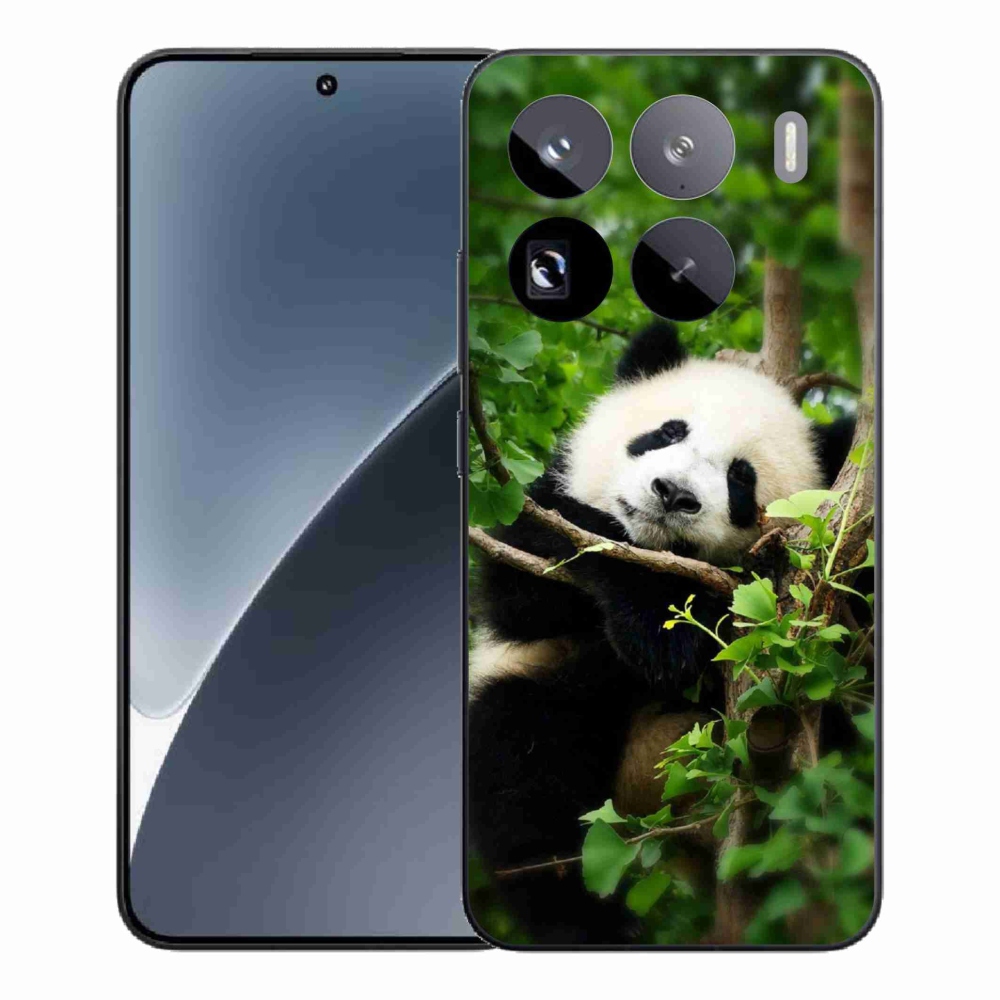 Gél borítás mmCase a Xiaomi 15 Pro számára - panda