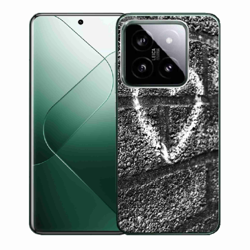 Gél borító mmCase a Xiaomi 14-hez - szív a falon