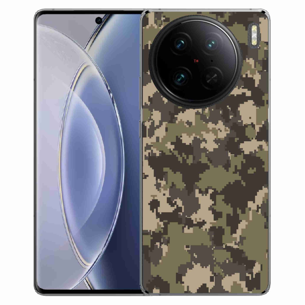 Gél védőburkolat mmCase a Vivo X90 Pro készülékhez - álcázó minta 12