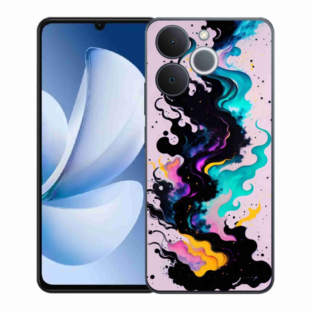 Gél borítás mmCase a Realme Note 70T számára - absztrakt motívum 4