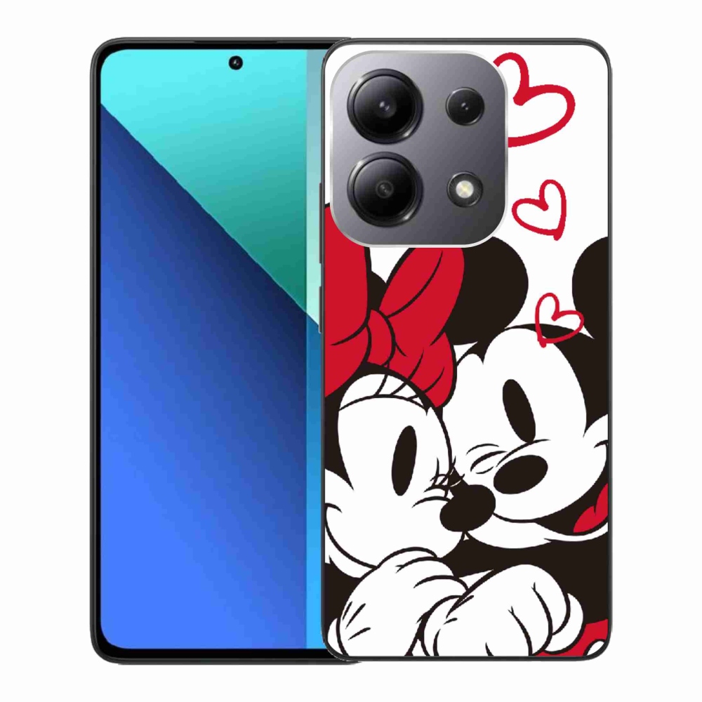 Gél borítás mmCase a Xiaomi Redmi Note 13-hoz - minnie és mickey