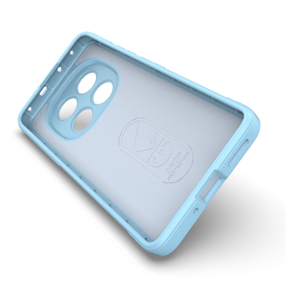 Rugg tartós zselés tok Xiaomi Redmi Note 14 Pro 5G/Poco X7 5G - világoskék színben