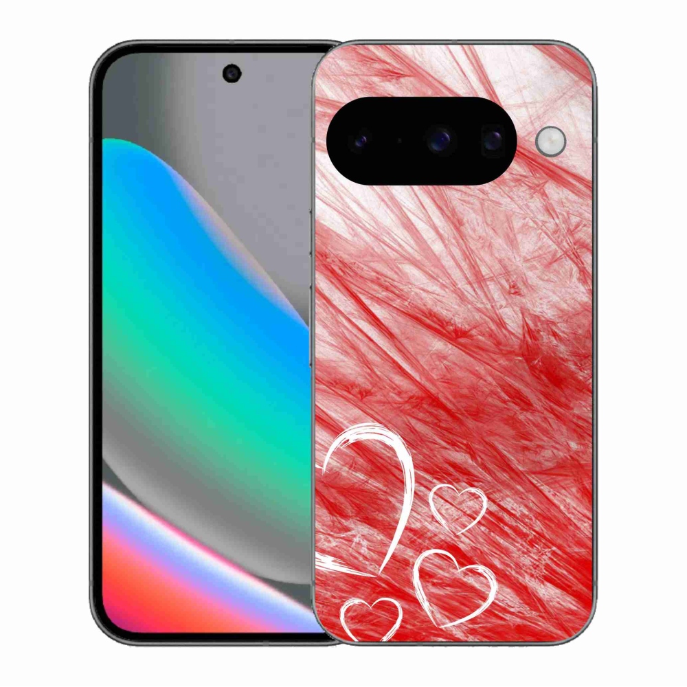 Gél védőburkolat mmCase a Google Pixel 10 számára - szív