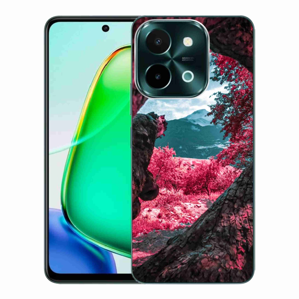 Gélburkolat mmCase a Vivo Y28-on - hegyi kilátás