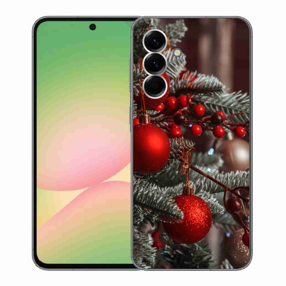 Gél borítás mmCase Samsung Galaxy A56 5G - karácsonyi dekoráció 2