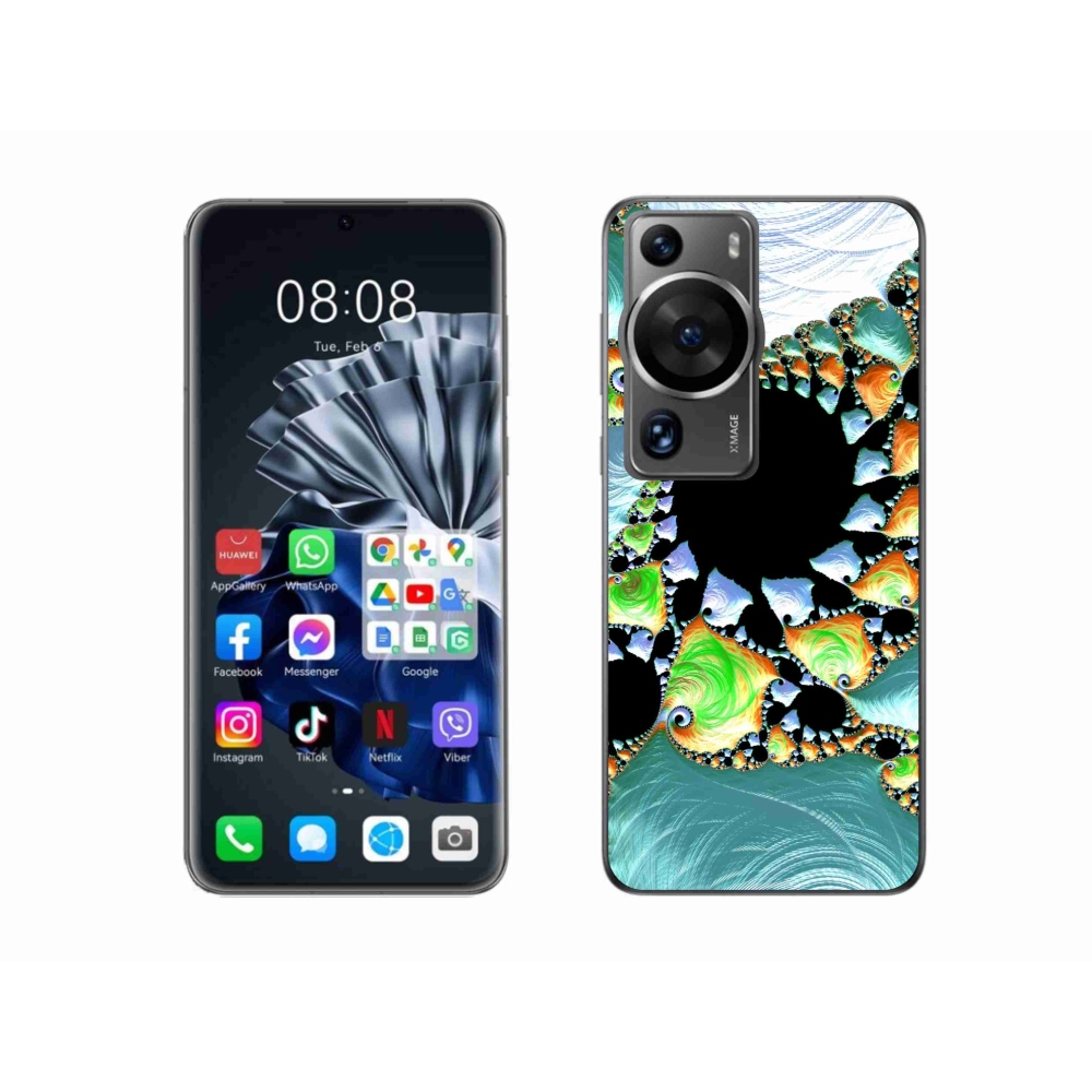 Gél borítás mmCase a Huawei P60 Pro készülékhez - absztrakt motívum 21