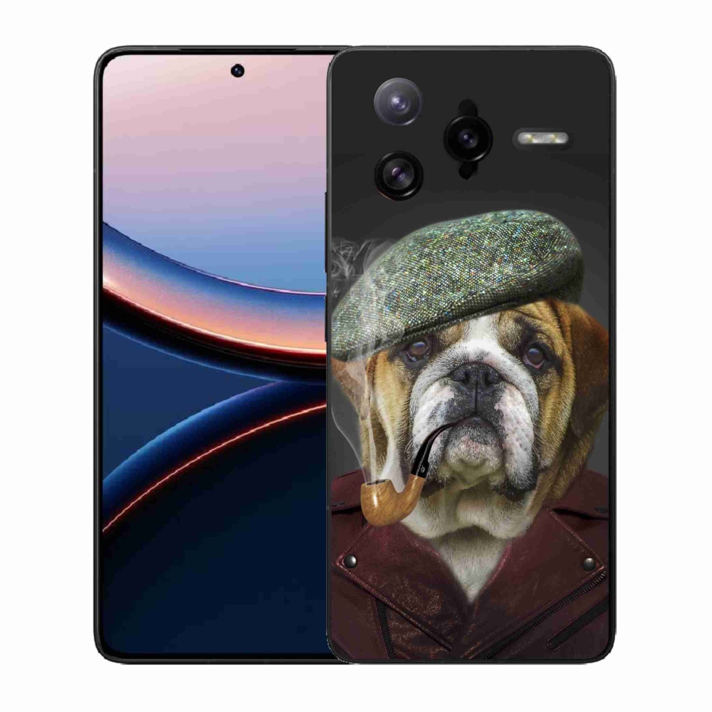 Gél borítás mmCase a Xiaomi Poco F7 Ultra - kutya csővel