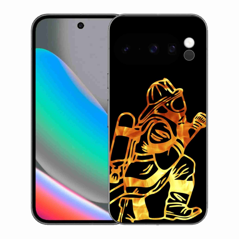 Gél borítás mmCase a Google Pixel 10 Pro számára - Tűzoltó 1