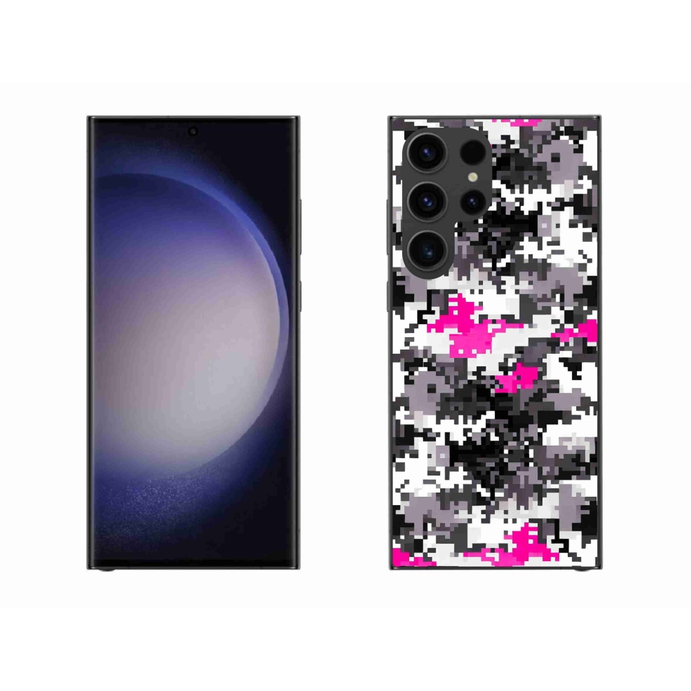 Zselés borítás mmCase Samsung Galaxy S23 Ultra 5G - terepszínű minta 4