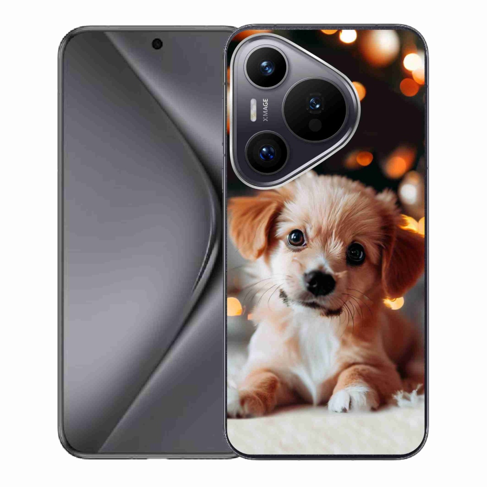 Zselés borítás mmCase a Huawei Pura 70 - kölyökkutyához