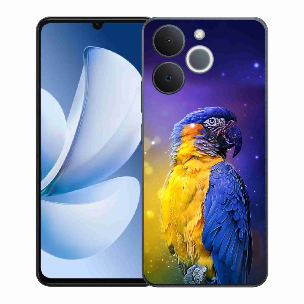 Zselés borítás mmCase a Realme Note 70T készülékhez - papagáj ara 1