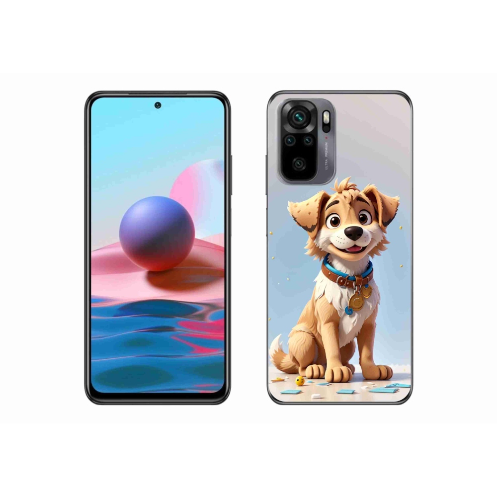 Gél borítás mmCase a Xiaomi Poco M5s készülékhez - rajzfilm kiskutya
