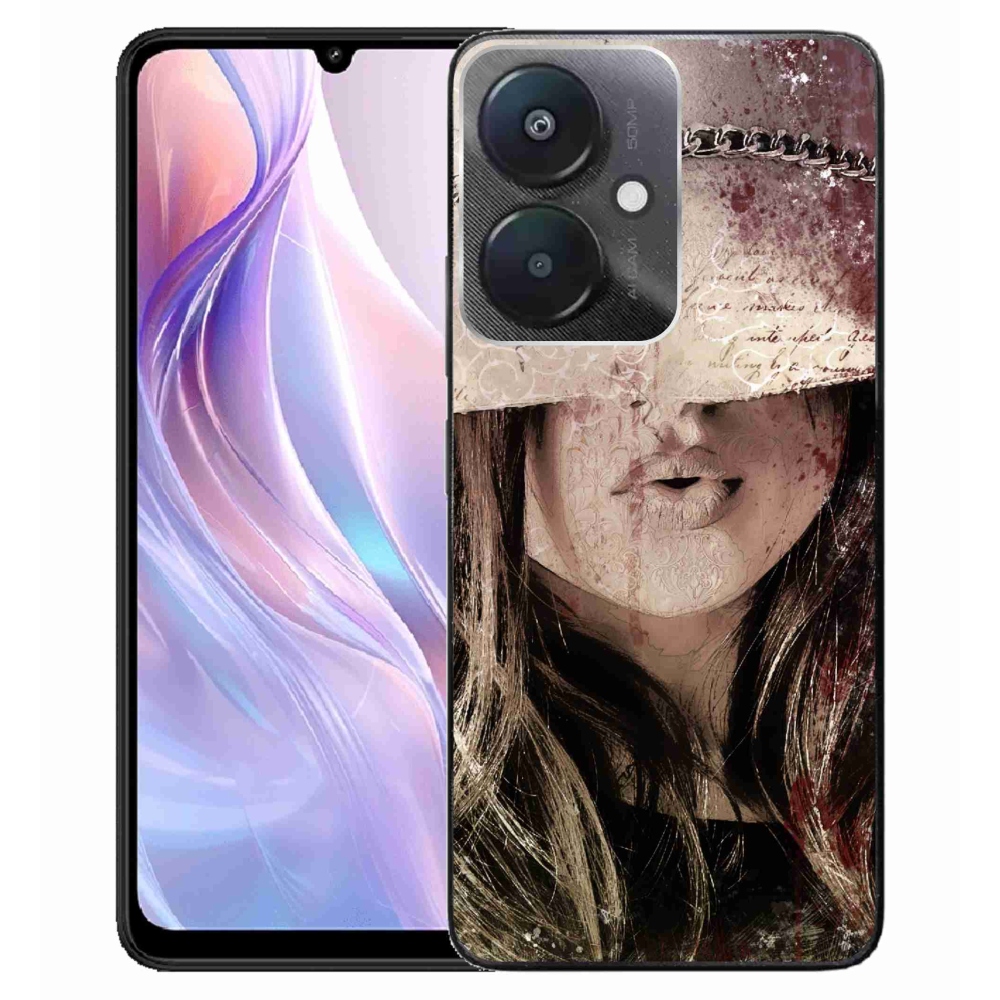 Gél borítás mmCase a Xiaomi Redmi 13C 5G - lányhoz