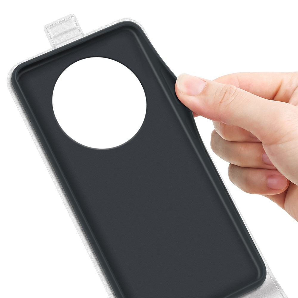 Függőleges könyvtáska a Honor Magic 7 Lite 5G készülékhez - fehér