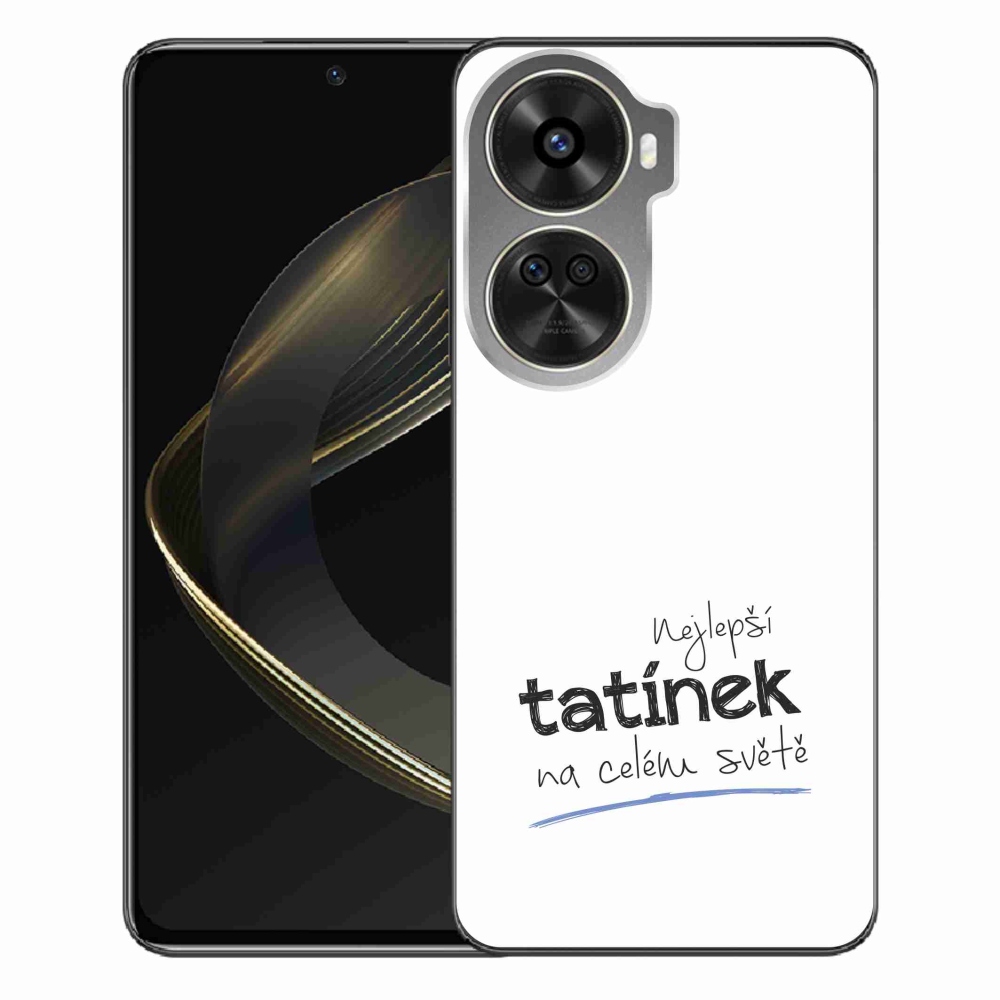 Gél borító mmCase a Huawei Nova 12 SE-n - legjobb apuci 4 fehér háttérrel