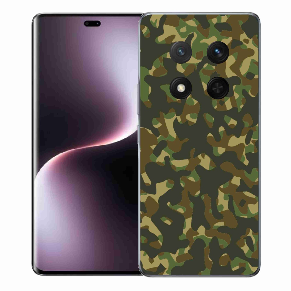 Zselés borítás mmCase a Honor Magic 7 Lite 5G számára - álcázó minta 1