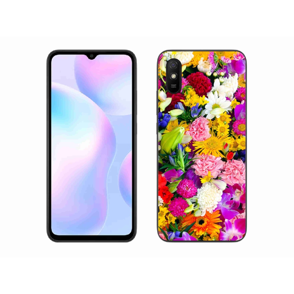 Gél borítás mmCase a Xiaomi Redmi 9AT számára - virág 12