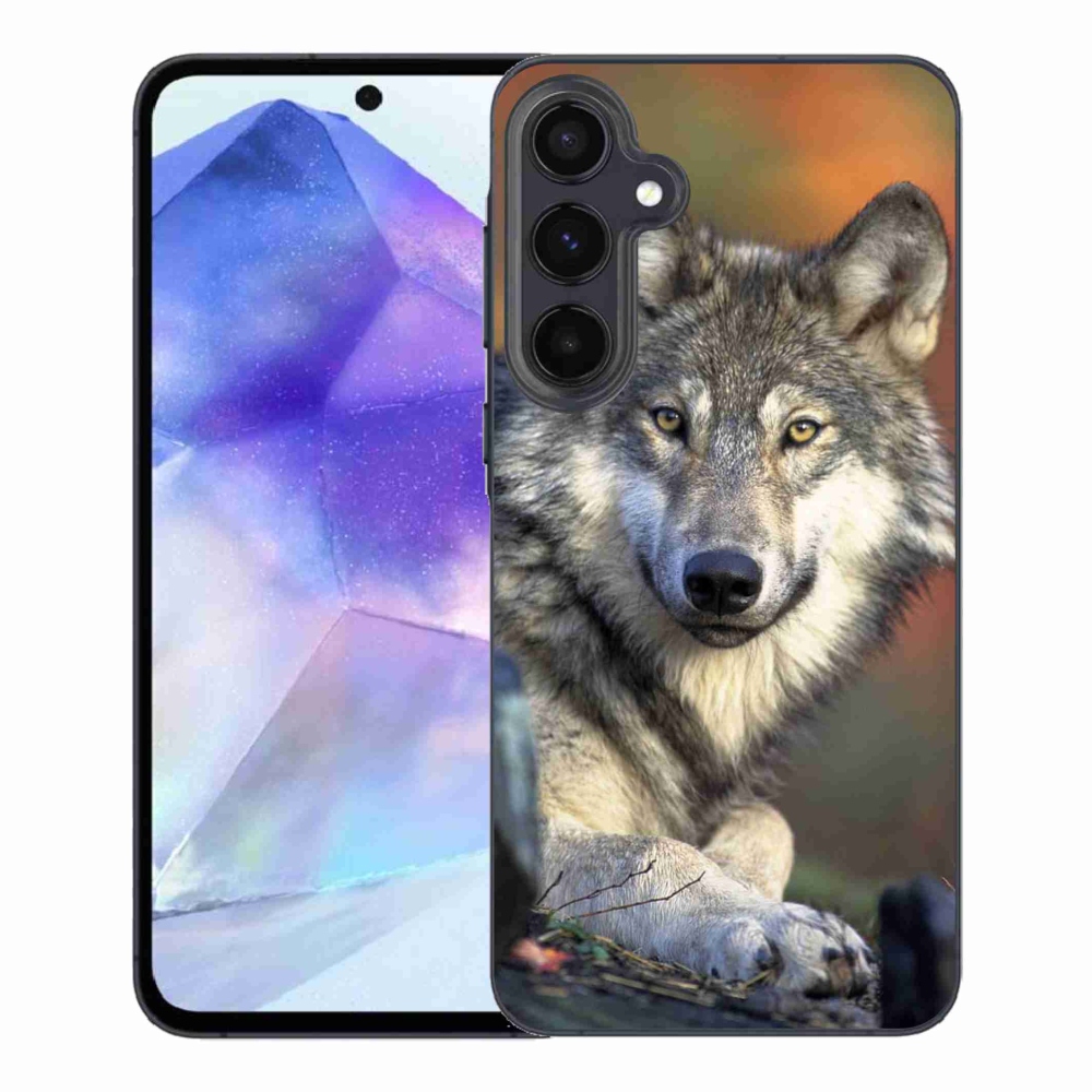 Gél tok mmCase a Samsung Galaxy A55 5G készülékhez - farkas