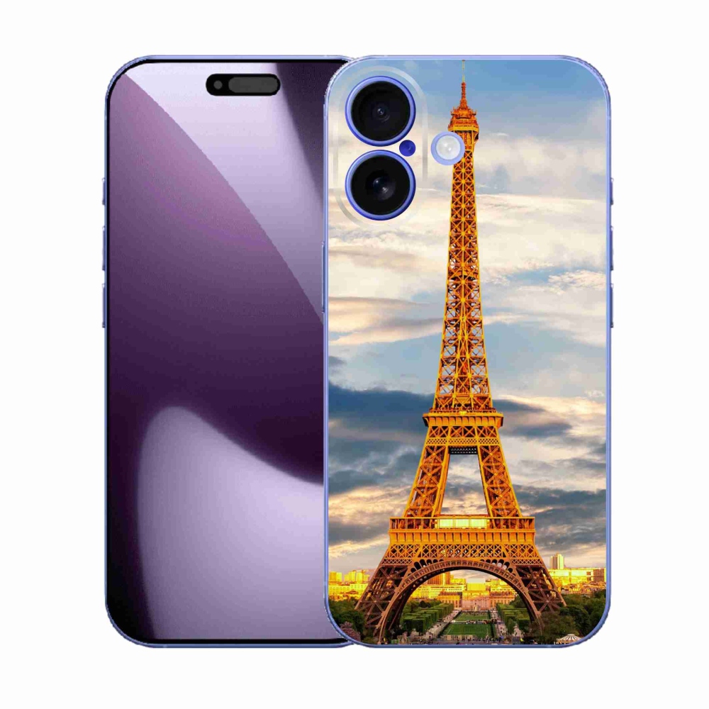 Zselés borítás mmCase iPhone 17 készülékhez - eiffel-torony 3