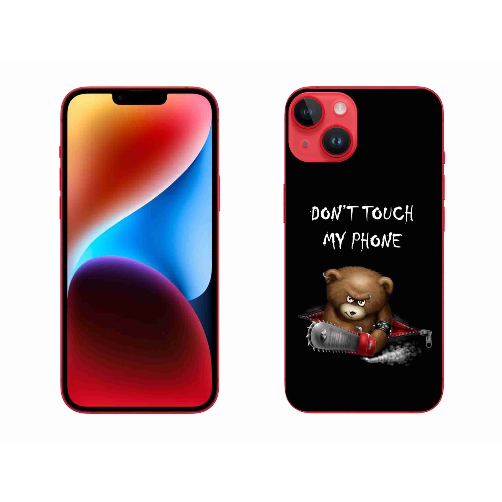 Zselés borítás mmCase iPhone 14 Plus készülékhez - ne érintse meg a telefont