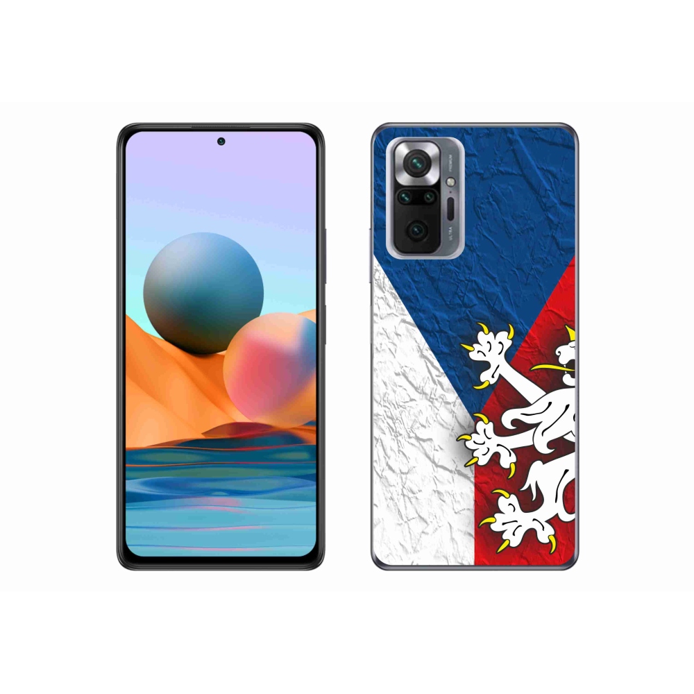 Gél borítás mmCase a Xiaomi Redmi Note 10 Pro számára - cseh zászló 1