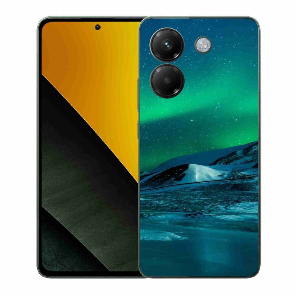 Gél borítás mmCase a Xiaomi Poco M7 Pro 5G számára - sarki fény
