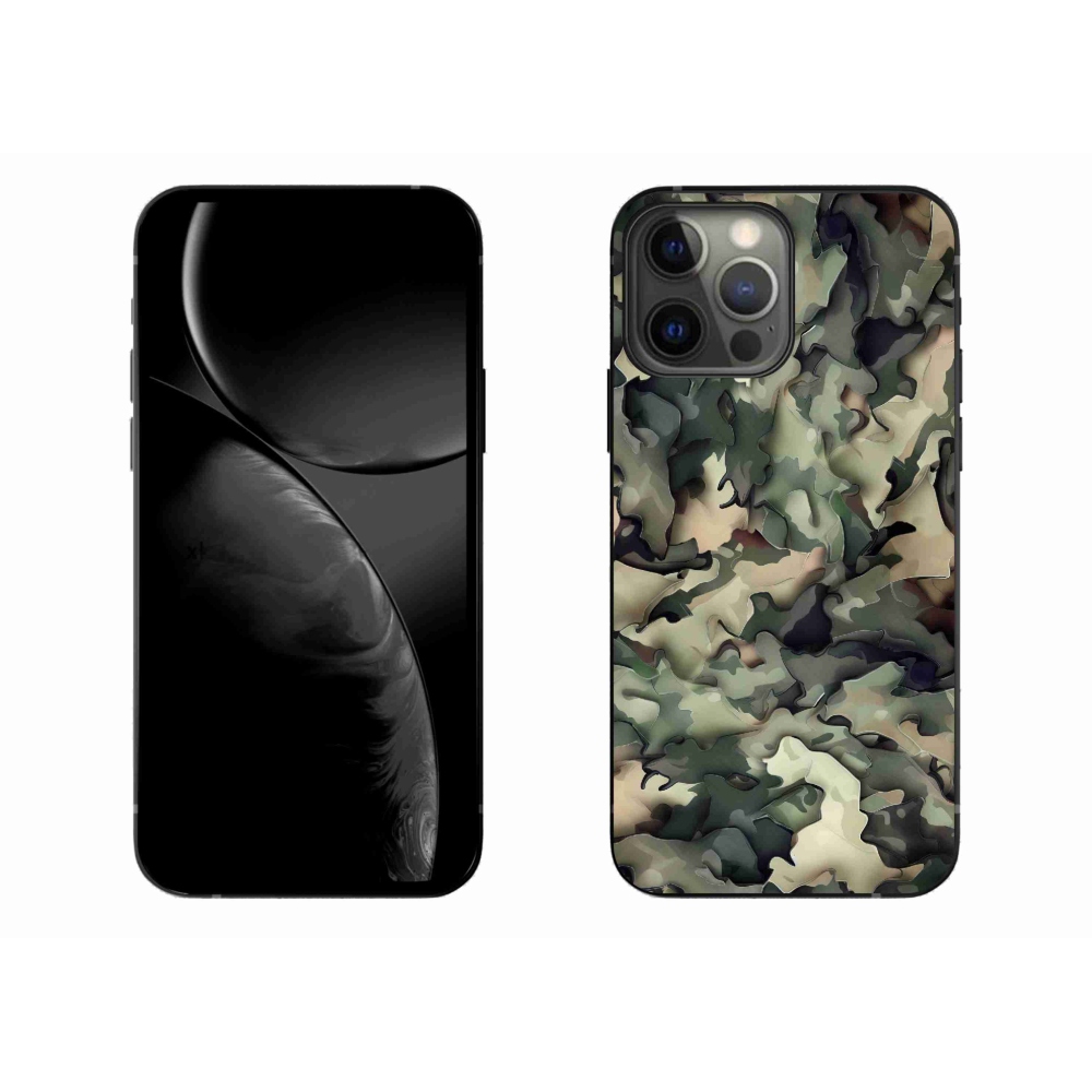 Zselés borítás mmCase iPhone 13 Pro Max 6.7 készülékhez - terepszínű minta 9