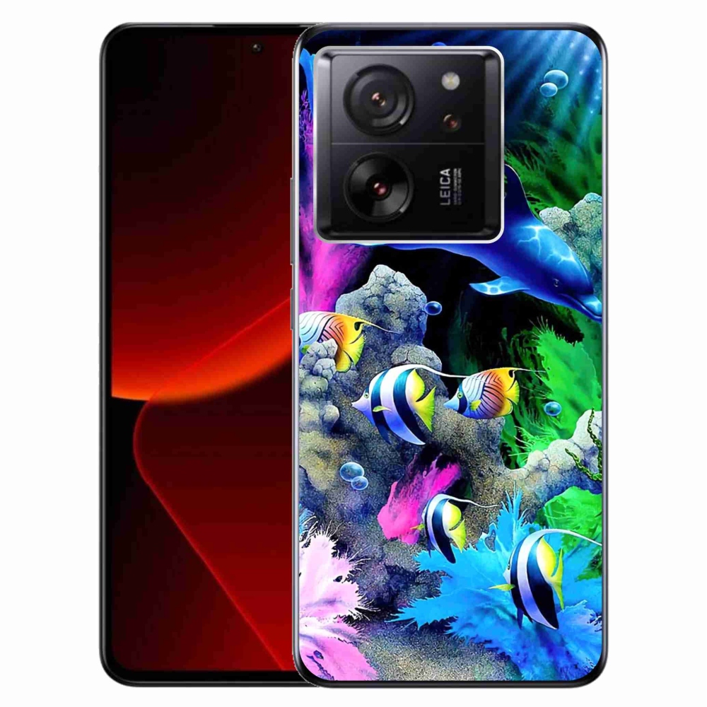 Gél tok mmCase a Xiaomi 13T/13T Pro készülékhez - tengeri világ