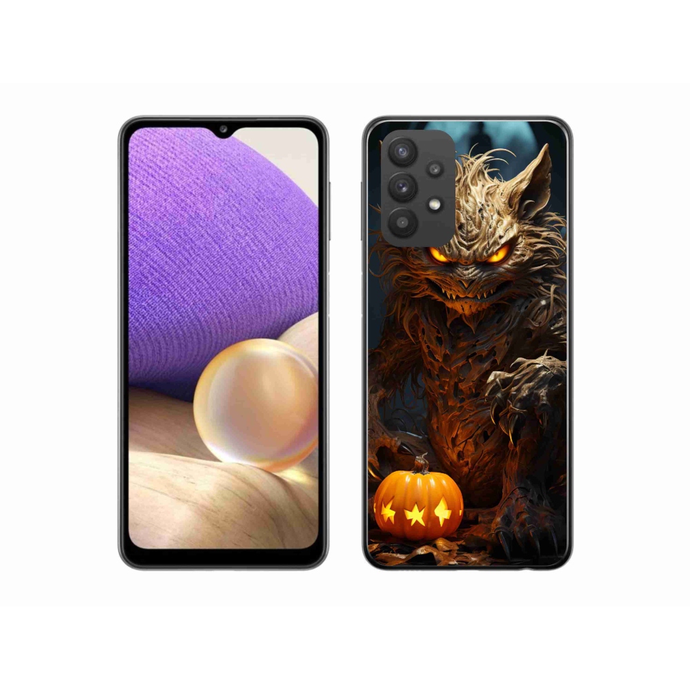 Gél borítás mmCase Samsung Galaxy A32 5G - Halloween szörny - Samsung Galaxy A32 5G - Halloween szörny