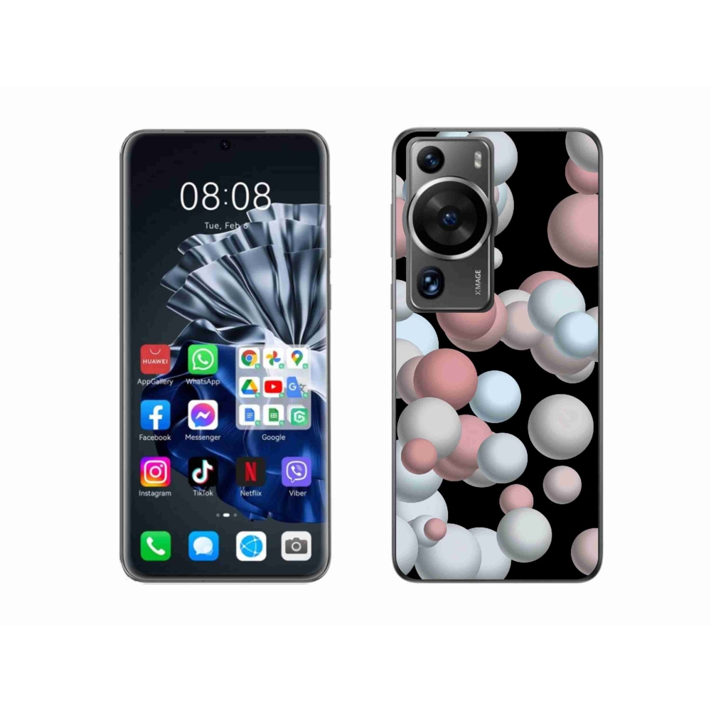 Gél borítás mmCase a Huawei P60 Pro számára - absztrakt motívum 27