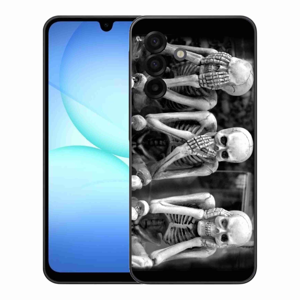 Gél borítás mmCase Samsung Galaxy A17 4G/5G - csontvázakhoz