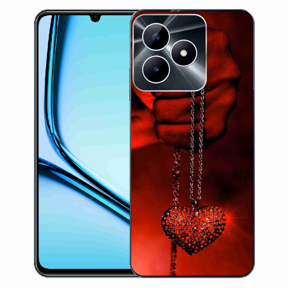 Zselés borítás mmCase a Realme Note 50 készülékhez - nyaklánc