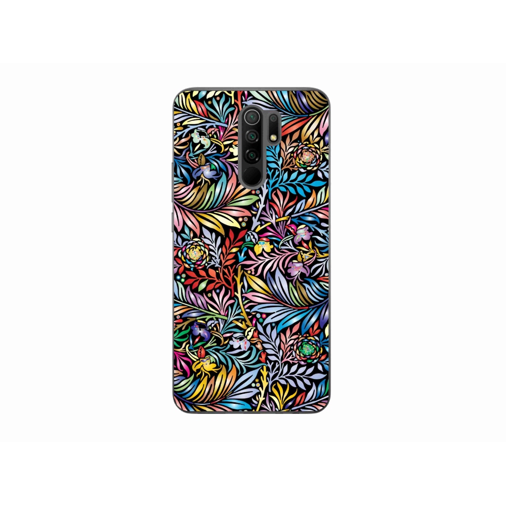 Gél borító mmCase a Xiaomi Redmi 9 - virágok 5