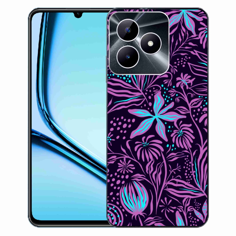 Zselés borító mmCase a Realme Note 50 készülékhez - virágok 2