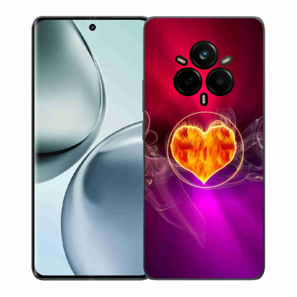 Gél borítás mmCase a Realme 14 Pro 5G készülékhez - tüzes szív