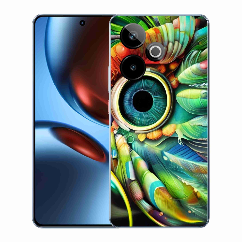 Rugalmas zselés tok mmCase képpel a Realme GT 7 5G/GT 7T 5G számára - absztrakt motívum 18