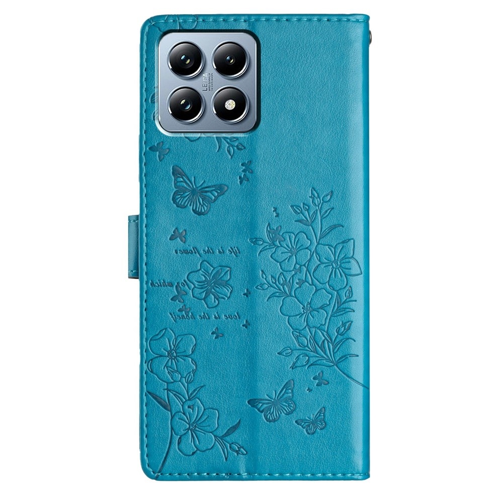 Floralis könyvtáska Xiaomi 15T-hez - kék