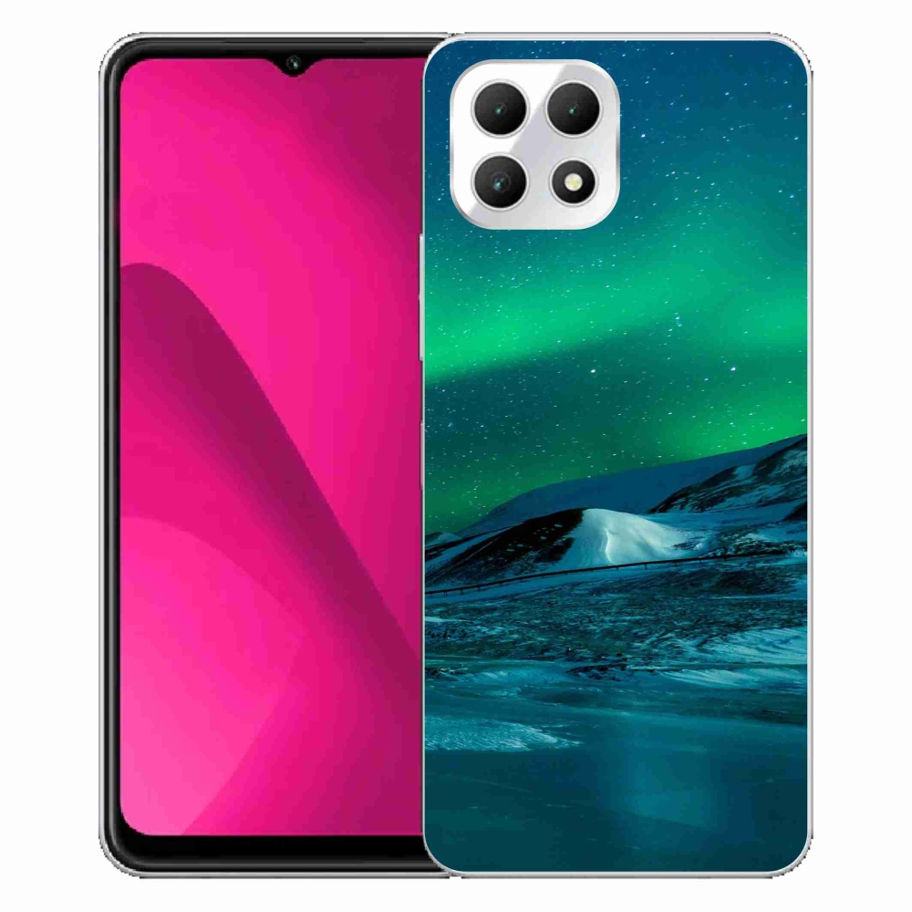 Zselés borítás mmCase a T-Mobile T Phone 2 készülékhez - sarki fény