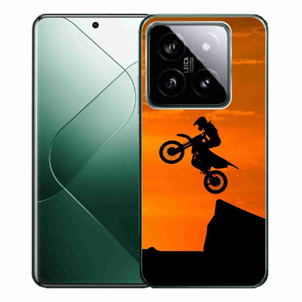 Gél borítás mmCase a Xiaomi 14 Pro számára - motocross