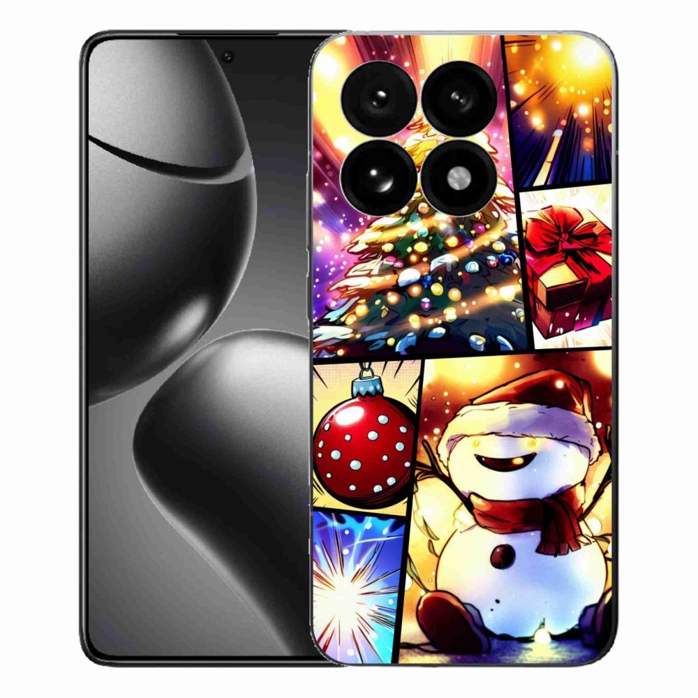 Gél borító mmCase a Xiaomi 15T-hez - karácsonyi motívumok 1