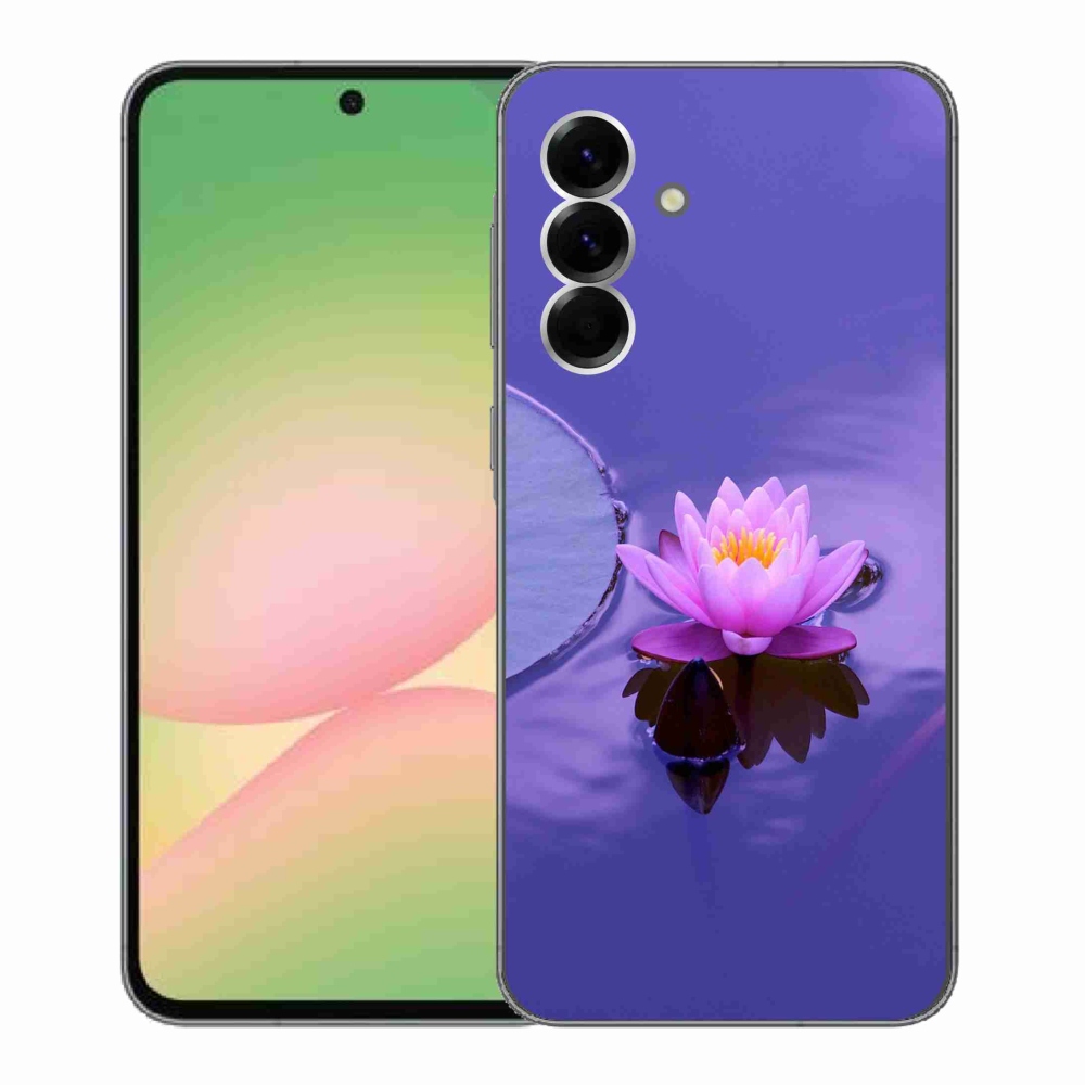 Gél borítás mmCase Samsung Galaxy A56 5G - virág a felületen