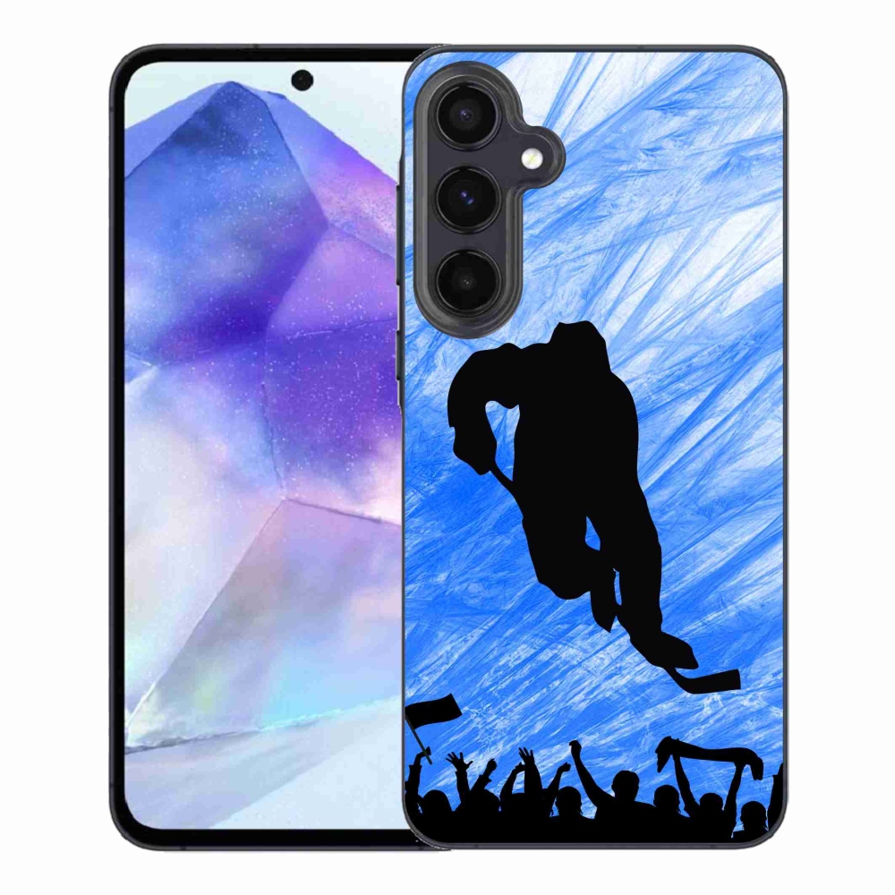 Gél borítás mmCase Samsung Galaxy A55 5G - hokijátékos számára