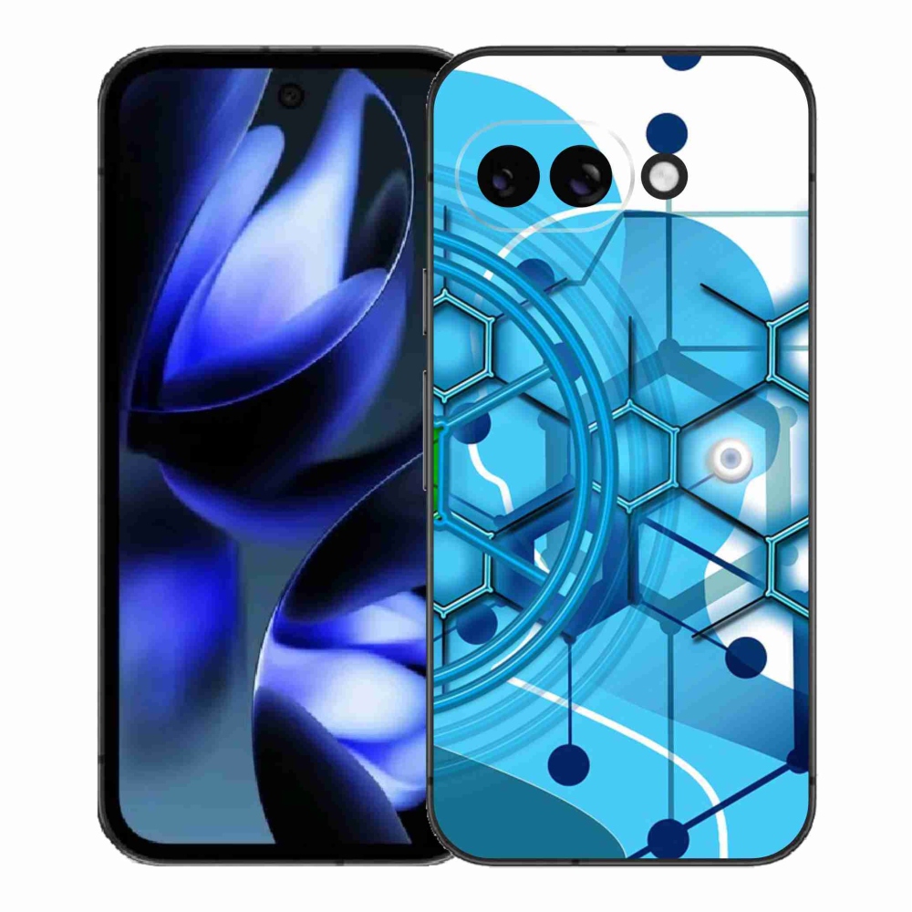 Gél borítás mmCase a Google Pixel 9a készülékhez - absztrakt minta 2